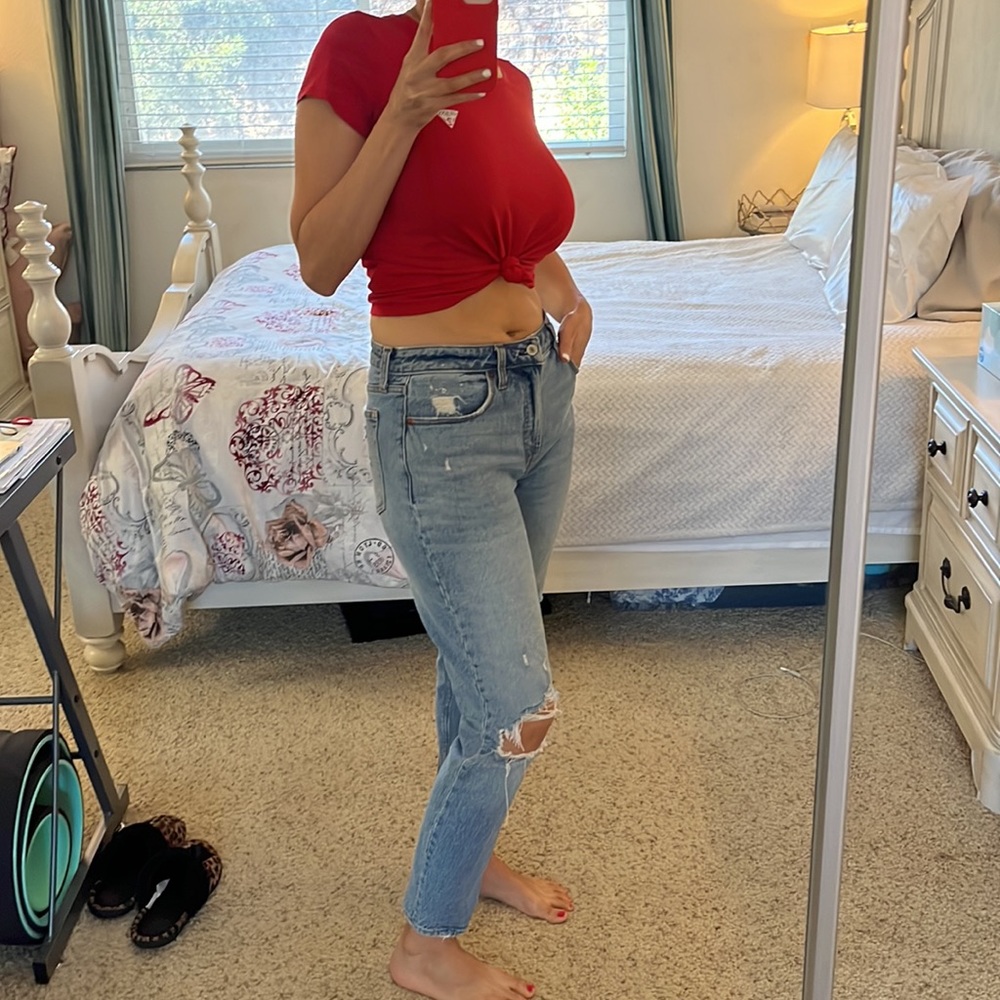 Abercrombie &Fitch The Skinny High rise Curve Love jeans